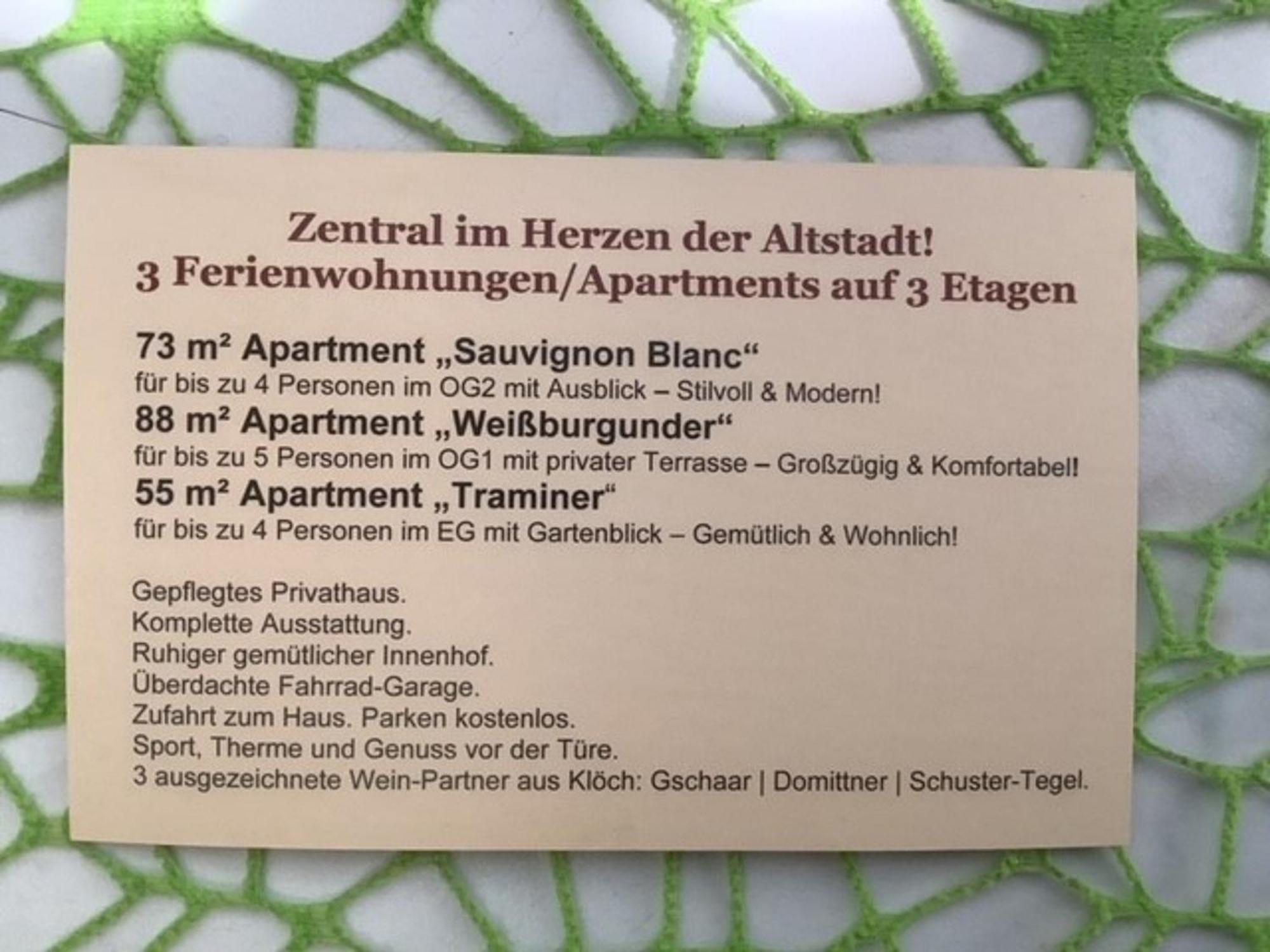 Altstadt-Apartments Bad Radkersburg - Ihr Zuhause Auf Reisen Exteriér fotografie